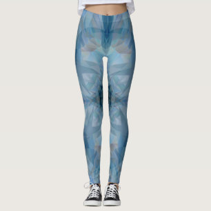 Graue Schmetterlinge Leggings