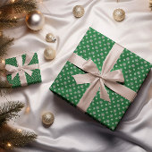 Graue Schneeflocken Geschenkpapier Set