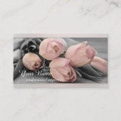 Graue Silber Berufliche Visitenkarte (Vorderseite)