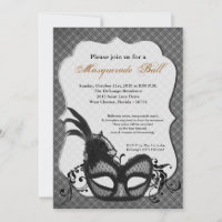 Graue Silber Masquerade Maske Ball Kostüm Hallowee