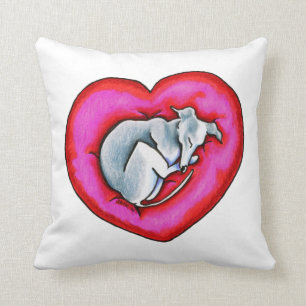 Graue Snuggle-Wanze Kissen