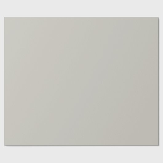 Graue Solid-Farbe einstellen Geschenkpapier (Flach)