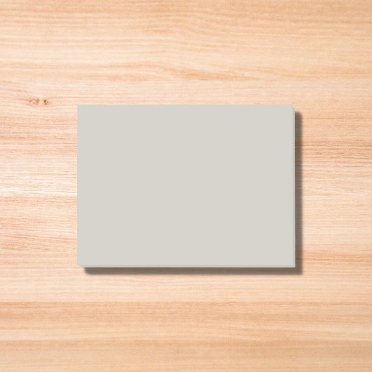 Graue Solid-Farbe einstellen Post-it Klebezettel