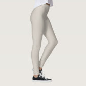 Graue Solid-Farbe Leggings (Rechts)