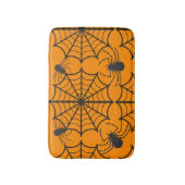 graue Spider WebHalloween Badematte (Vorderseite Vertikal)