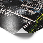 Graue Stadt Abstract Print, Value Poster Papier (Ecke)