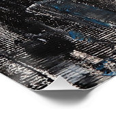 Graue Stadt Abstract Print, Value Poster Papier (Ecke)