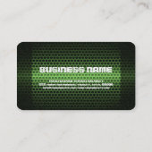 Graue Stahlhalle Visitenkarte (Rückseite)