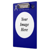 Graue Standard Ribbon Template von Kenneth Yoncich Klemmbrett (Links)