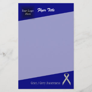 Graue Standard-Schleife von Kenneth Yoncich Flyer