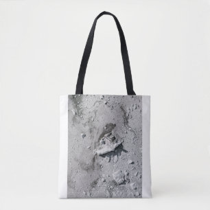 Graue Steine auf grauem Schmutz Tasche