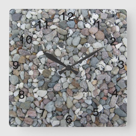 Graue Steine - Uhr (Vorderseite)