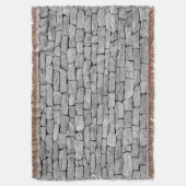 Graue Steinmauer, abstrakter Hintergrund. Decke (Vorderseite Vertikal)