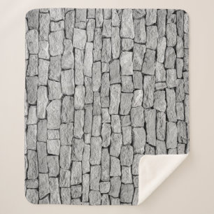 Graue Steinmauer, abstrakter Hintergrund. Sherpadecke