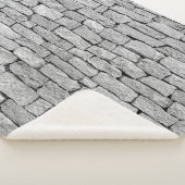 Graue Steinmauer, abstrakter Hintergrund. Sherpadecke (3/4)