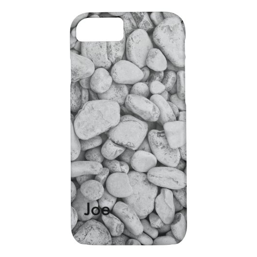 Graue Stones iPhone 7 Fall Case-Mate iPhone Hülle (Rückseite)
