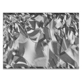 Graue Streifen auf einem schwarzen, tropfenden Bil Tischdecke (Vorderseite (Horizontal))