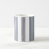 Graue Streifen Kaffeetasse (Mittel)