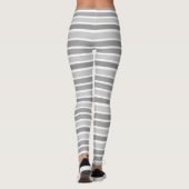 Graue Streifen Leggings (Rückseite)
