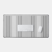 Graue Streifen Schreibtischunterlage (Tastatur & Maus)