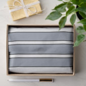 Graue Streifen Seidenpapier (Geschenk)