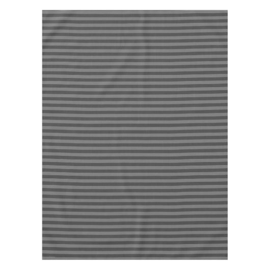 Graue Streifen Tischdecke (Vorderseite)