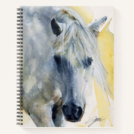 Graue Stute Notizblock