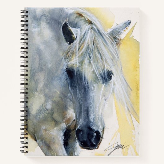 Graue Stute Notizblock (Vorderseite)