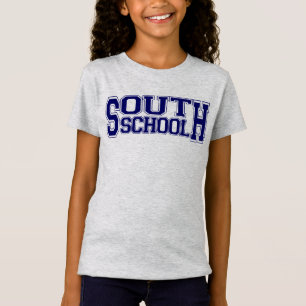 Graue SüdUni der Mädchen schul(LÄUFE KLEIN!) T-Shirt