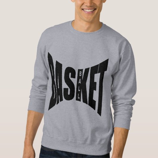 Graue Sweets BASKET BALL Sweatshirt (Vorderseite)