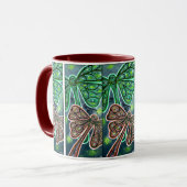 Graue Tagesbeifall-Tasse Tasse (Vorderseite Links)