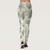 Graue Tarnung Leggings (Rückseite)