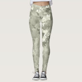 Graue Tarnung Leggings (Vorderseite)