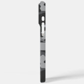 Graue Tarnung Personalisiert Case-Mate iPhone Hülle (Rückseite / Links)