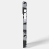 Graue Tarnung Personalisiert Case-Mate iPhone Hülle (Rückseite / Links)