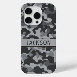 Graue Tarnung Personalisiert Case-Mate iPhone Hülle