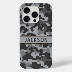 Graue Tarnung Personalisiert Case-Mate iPhone Hülle