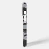Graue Tarnung Personalisiert Case-Mate iPhone Hülle (Rückseite / Links)
