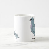 Graue Taube Kaffeetasse (Mittel)