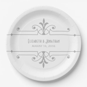 Graue Teller für Extravagantes Zierpapier v2