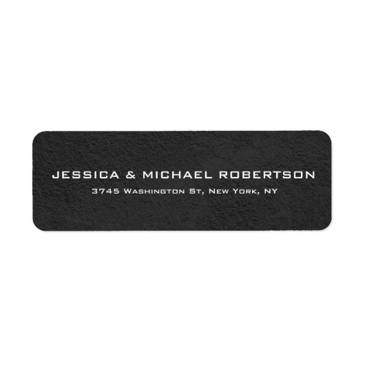 Graue Textur Schlicht Elegant Moderne Trendy Famil (Vorne)