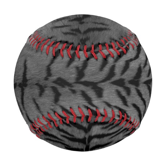 Graue Tiger-Skin Baseball (Vorderseite)