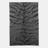 Graue Tiger-Skin Geschirrtuch (Vertikal)