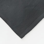 graue Tigerdecke Fleecedecke (Ecke)