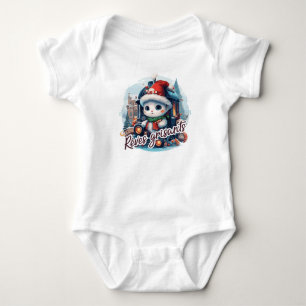 Graue Träume Baby Strampler
