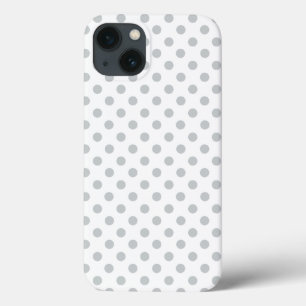 Graue Tupfen in jede beliebige Farbe ändern Klicke iPhone 13 Hülle