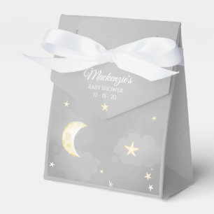 Graue Twinkle Little Star Sky Baby Dusche Geschenkschachtel