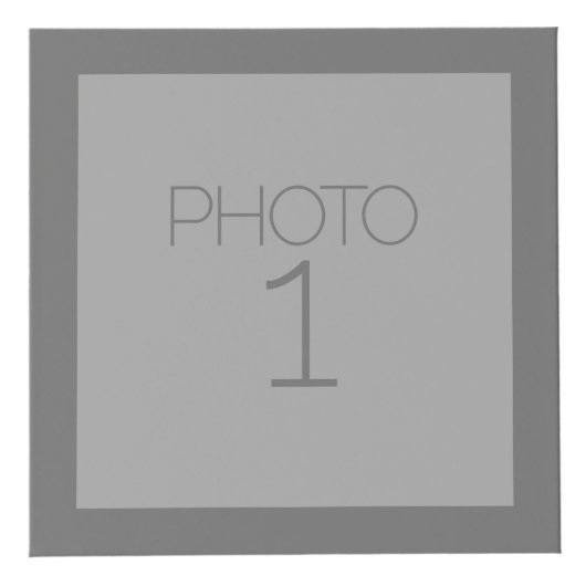 Graue und Aquamarine Chevronen - Custom Monogram Würfel (Vorderseite)