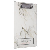 Graue und beige Marmor Klemmbrett (Rechts)
