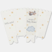 Graue und beige Wasserfarbendusche Geschenkschachtel (Ungeklappt)